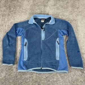 Patagonia R2 Jacket Womens Small Regulator Fleece Zip Up Vintage Zip Pockets